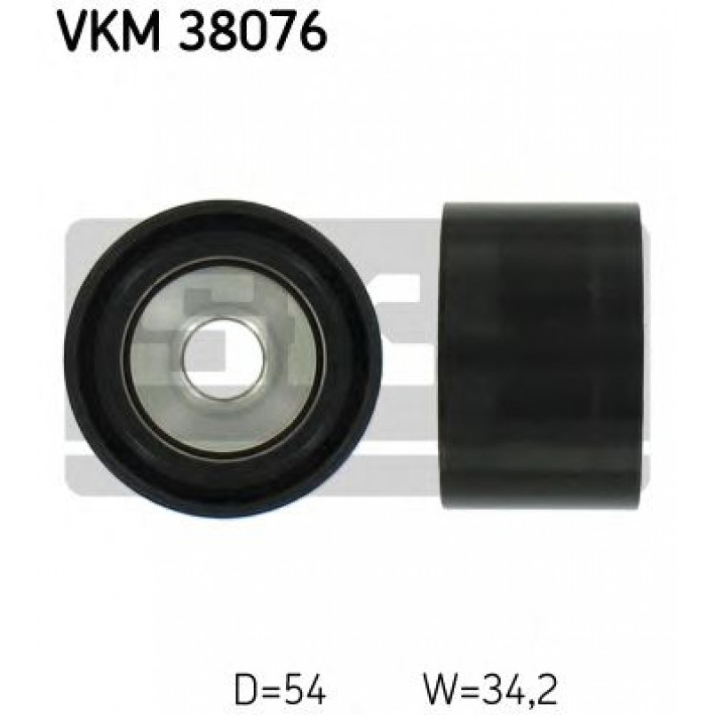 VKM 38076 SKF Обводний ролик